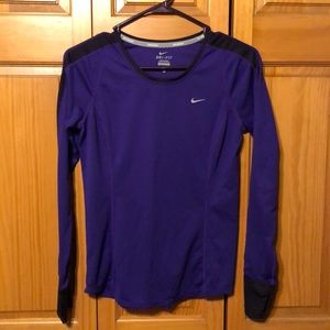 Nike running long sleeve